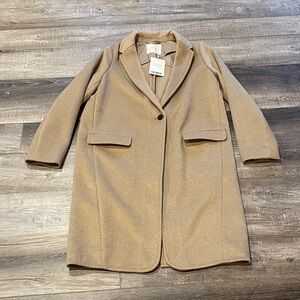 NWT - Everlane - Topcoat in wool - size XS